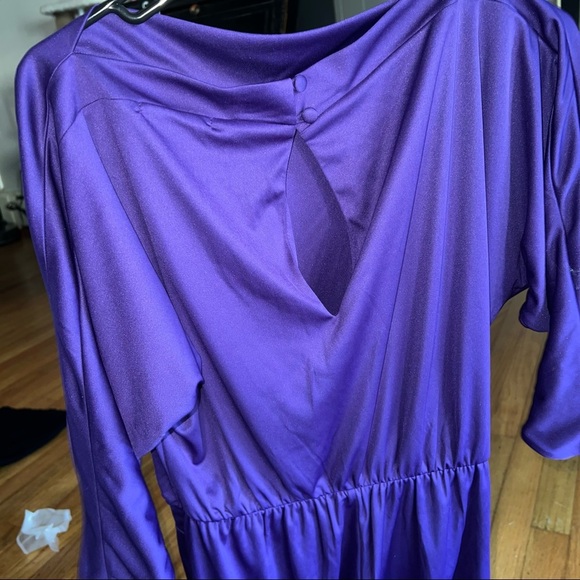 Purple KOH KOH Batwing Sleeve Casual Pantsuit Jumpsuit - - Picture 11 of 11